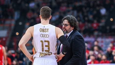 Auch Topscorer Andreas Obst konnte die sechste Bayern-Pleite in Folge in der Euroleague nicht verhindern