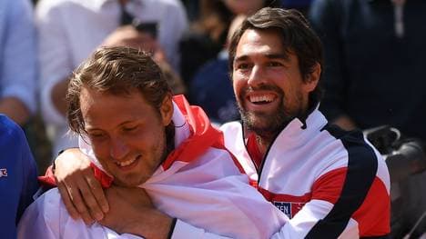 TENNIS-DAVIS-CUP-ITA-FRA