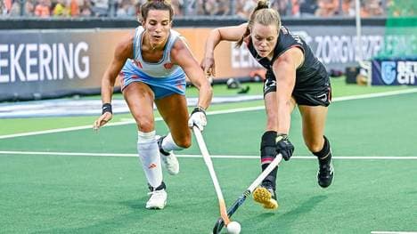 Lena Micheel (r.) und Deutschland verlieren knapp