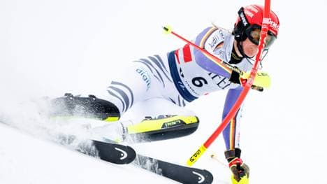 Beim vorherigen Riesenslalom überzegute Dürr noch
