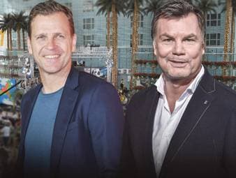 Der CHECK24 Doppelpass vom 21. Juni mit Oliver Bierhoff, dem DFB Direktor Nationalmannschaften und Akademie.
