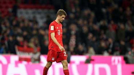 Ein trauriger Thomas Müller