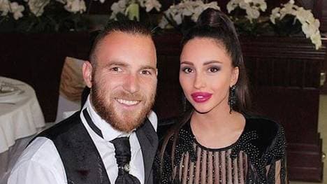 Aleksandar Katai und seine Ehefrau Lea Katai