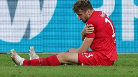 Lukas Klünter verletzte sich an der Schulter 