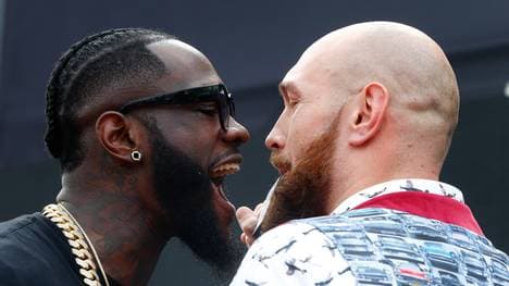 Deontay Wilder lieferte sich mit Tyson Fury bereits ein Verbalduell