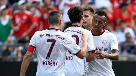 Franck Ribery und Julian Green