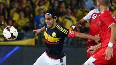 Radamel Falcao traf gegen Kuwait