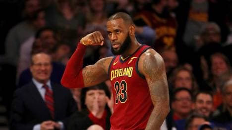LeBron James von den Cleveland Cavaliers hatte US-Präsident Donald Trump als Penner beschimpft