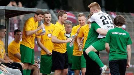 Der 1. FC Schweinfurt 05 tritt am 1. Spieltag gegen den TSV Aubstadt an