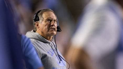 Bill Belichick erlebte ein Desaster