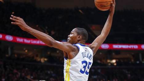 Kevin Durant wechselte 2016 von Oklahoma City zu den Golden State Warriors