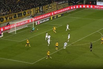 Hier schießt sich Dresden an die Tabellenspitze