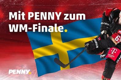 Mit Penny zum Finale der Eishockey-WM 2025