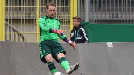 Marius Funk von der U19-Nationalmannschaft
