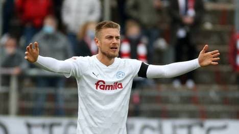 Hauke Wahl haderte mit der Entscheidung des Video-Assistenten