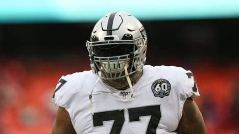 Trent Brown fehlt den Raiders im Duell mit den Buccaneers