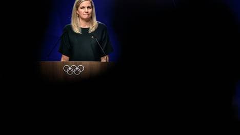 IOC-Präsidentin Kirsty Coventry beteiligt die Sportler