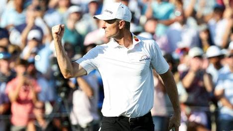 Der englische Golfprofi Justin Rose