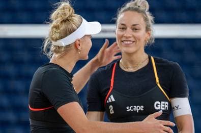 Brisantes Duell bei Beachvolleyball-EM
