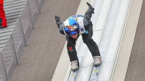 Gut geflogen: Vinzenz Geiger