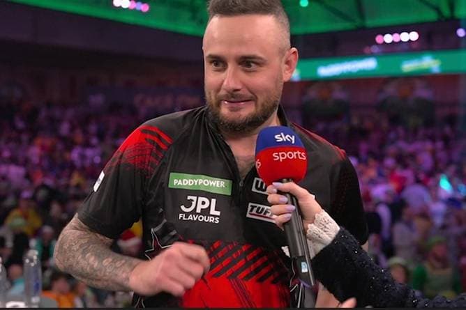 Darts-Star flucht live im TV: "Das wird eine Geldstrafe geben"