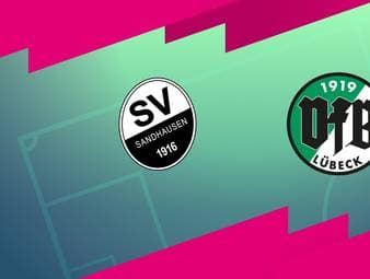 SV Sandhausen - VfB Lübeck: Tore und Highlights | 3. Liga