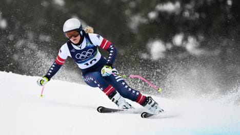 Lindsey Vonn im ersten Training
