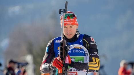 Philipp Nawrath fuhr beim Sprint in Oberhof auf das Podium
