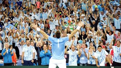 TENNIS-DAVIS-CUP-CRO-ARG