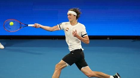 Alexander Zverev greift erst in der zweiten Runde ins Turnier ein.