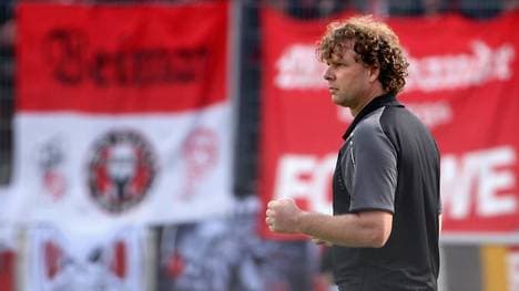 Trainer Stefan Krämer hatte in Erfurt zuletzt wenig Grund zum Jubeln 