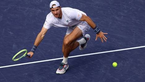 Jan-Lennard Struff verlor in zwei Sätzen