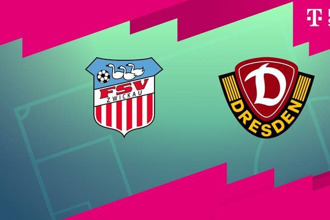 FSV Zwickau - SG Dynamo Dresden (Highlights)