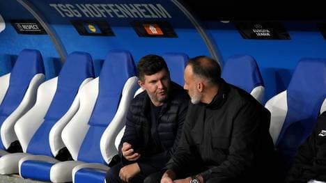 Schicker (l.) will mit Matarazzo sprechen