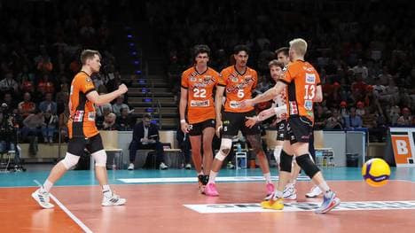 Die BR Volleys entschieden das Playoff-Finale klar für sich