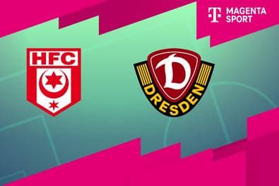 Hallescher FC - Dynamo Dresden (Highlights)