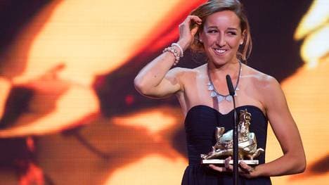 Als Aufsteigerin des Jahres bekam Biathletin Franziska Preuß im September die Goldene Henne, einen deutschen Publikums- und Medienpreis, verliehen