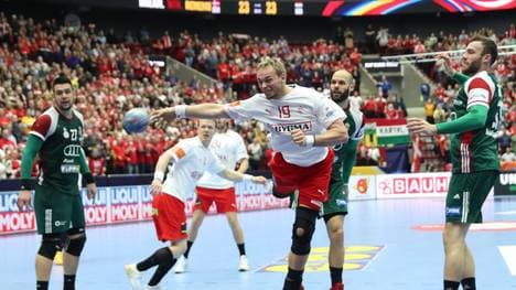 Rene Toft Hansen muss mit Dänemark um das Weiterkommen zittern