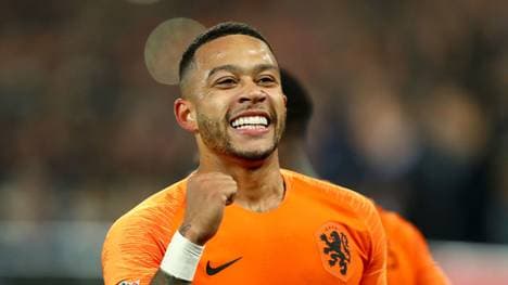 Memphis Depay setzte mit dem 3:1 den Schlusspunkt in der letzten Spielminute