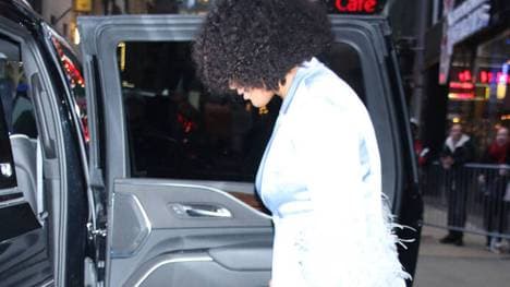 Naomi Osaka war im Dezember für einen Auftritt bei der TV-Show "Good Morning America" in New York