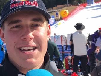 Franjo von Allmen hatte in Garmisch-Partenkirchen seine Probleme und haderte mit den Temperaturen