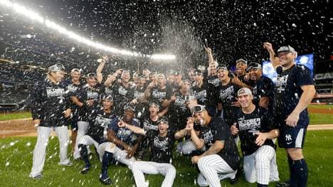 Die New York Yankees haben die AL East gewonnen