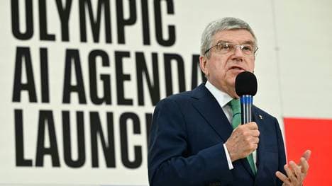 Thomas Bach am Freitag in London