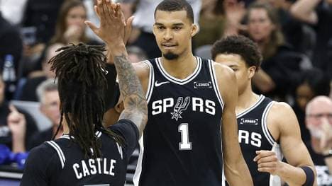 Victor Wembanyama überzeugte für die San Antonio Spurs