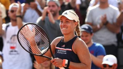 Angelique Kerber steht bei den French Open im Achtelfinale