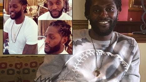 Aus alt mach neu: Emmanuel Adebayor vor und nach der Verwandlung.