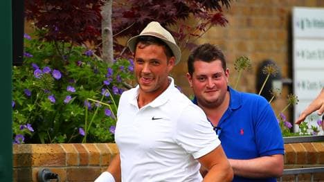 Marcus Willis (l.) schied in Wimbledon in der zweiten Runde aus