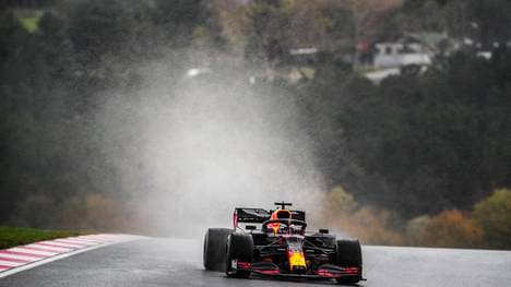 Max Verstappen kam mit den Bedingungen noch am besten zurecht