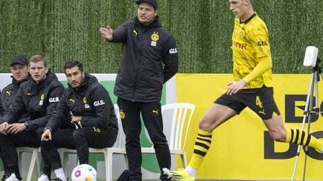Edin Terzic sah eine durchwachsene Leistung des BVB