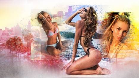 Die Partnerinnen der deutschen Spieler wissen sich durchaus in Szene zu setzen